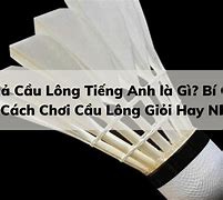 Quả Cầu Lông Tiếng Anh Là Gì